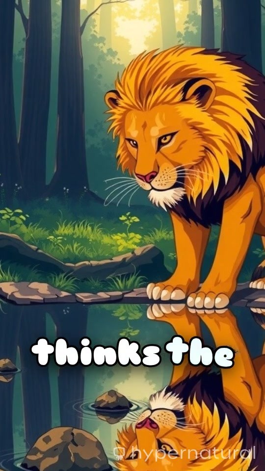 The Wise Rabbit and the Angry Lion