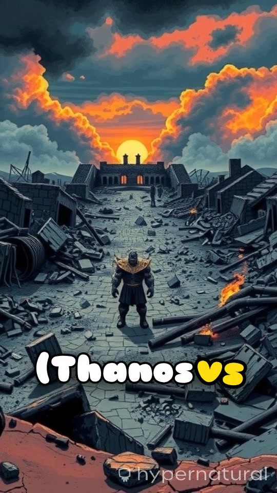 Avengers Endgame: Thanos vs Trinity Showdown