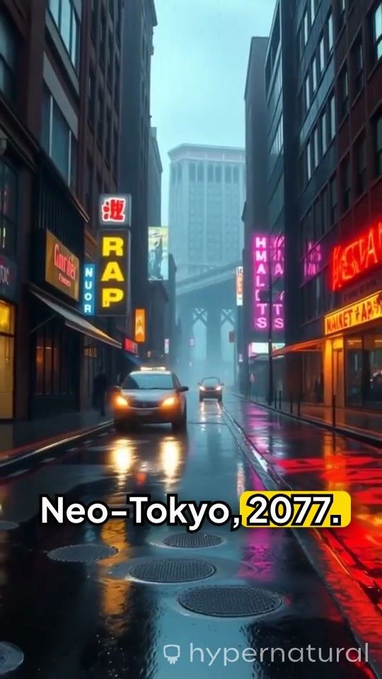 Neon Shadows: A Bladerunner Saga