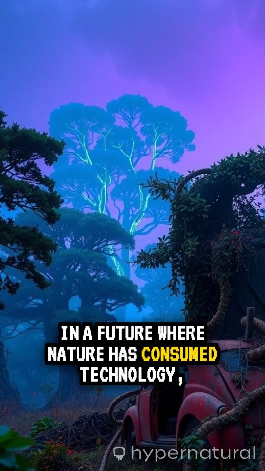 Neon Whispers: A Journey Through the Reclaimed Forest