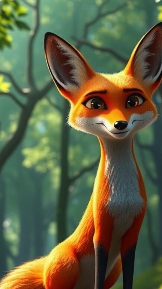 A Tale in 3D Animation Style