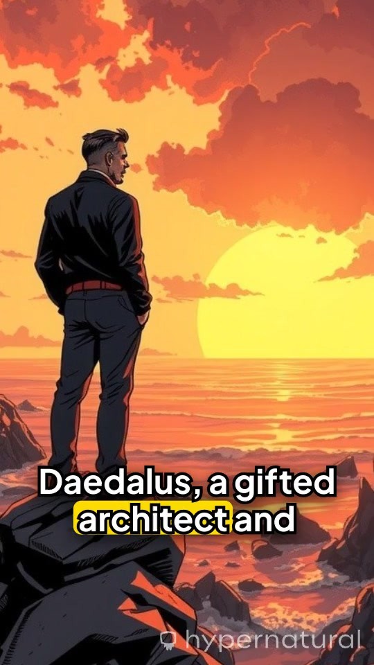 The Flight of Daedalus and Icarus