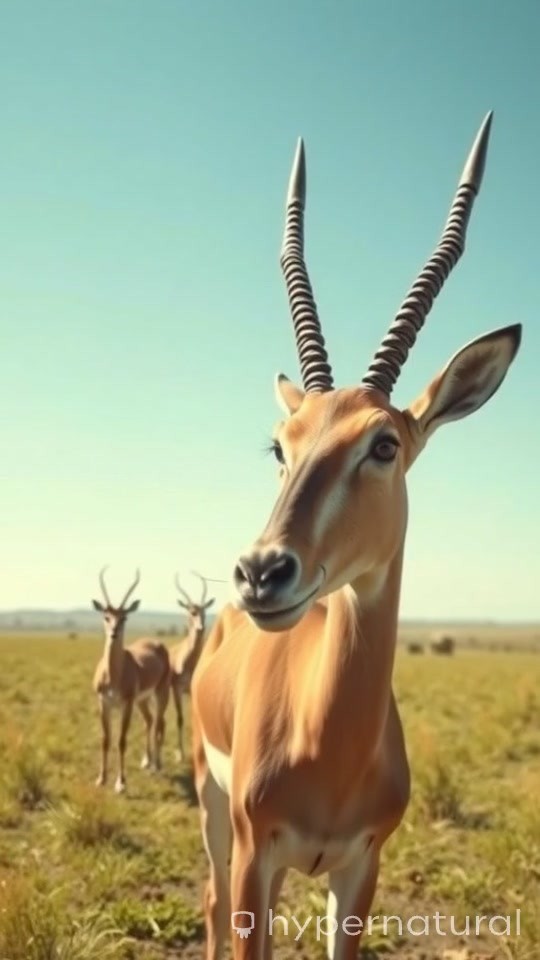 The Bizarre Nose of the Saiga Antelope!