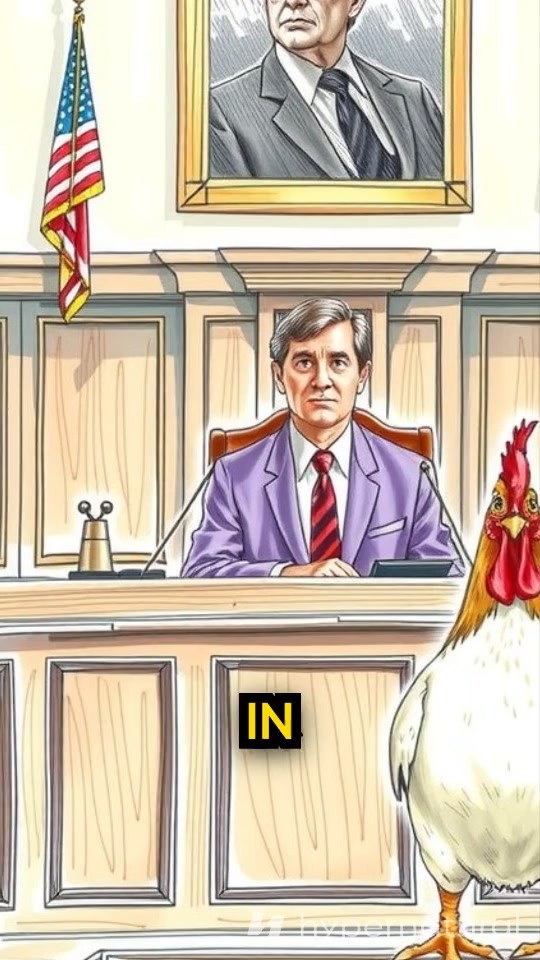 The Trial of the Devilish Chicken: A Medieval Justice Tale