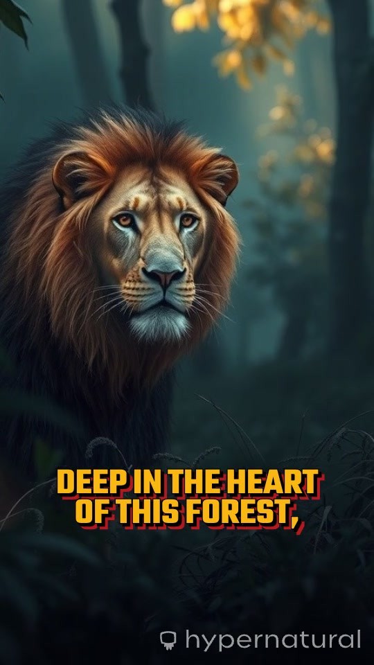 The Gentle Horror of the Forest Lion