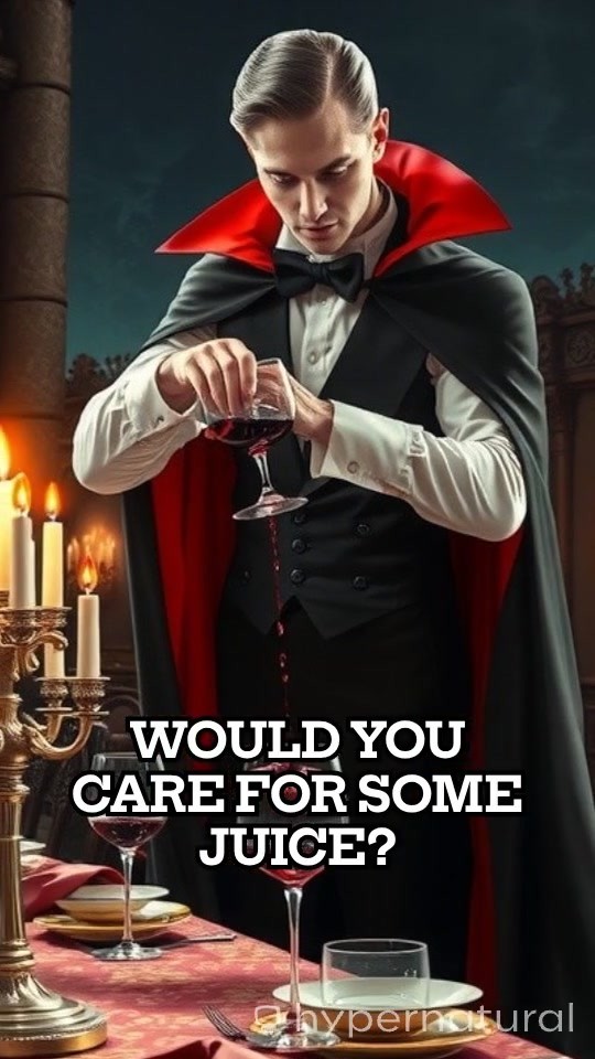 A Refreshing Welcome in Dracula's Castle