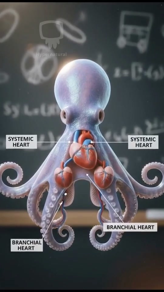 Octopuses: Three Hearts, One Lazy Attitude!