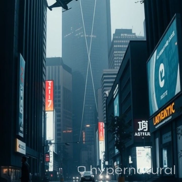 Neon Shadows: A Bladerunner Odyssey