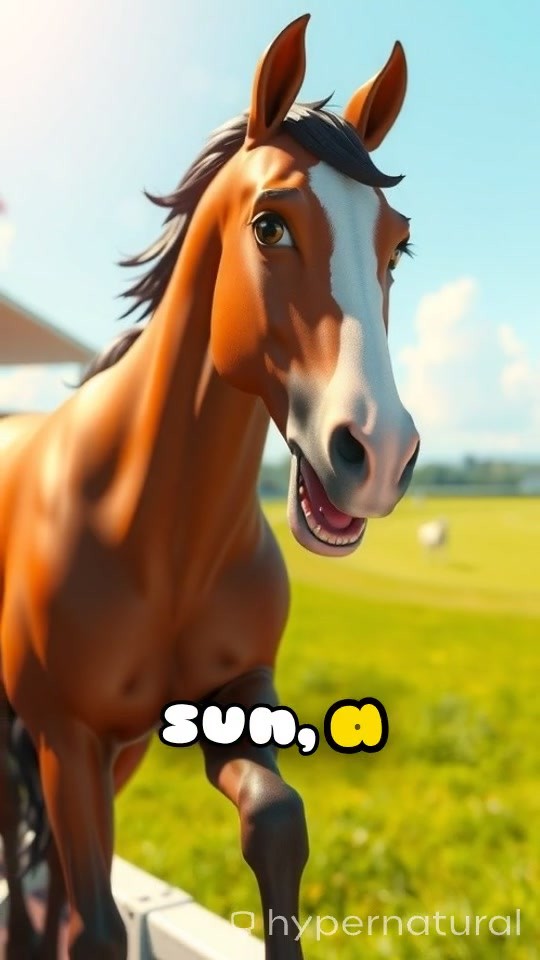 Horse vs Sheep: A Turtle's Surprise Interruption!