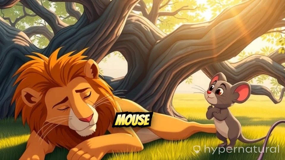 The Lion and the Mouse: A Tale of Friendship