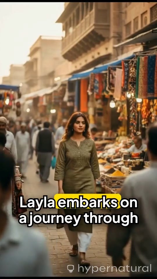 پاکستانی گلیوں میں لڑکی اور بریانی کا مزہ