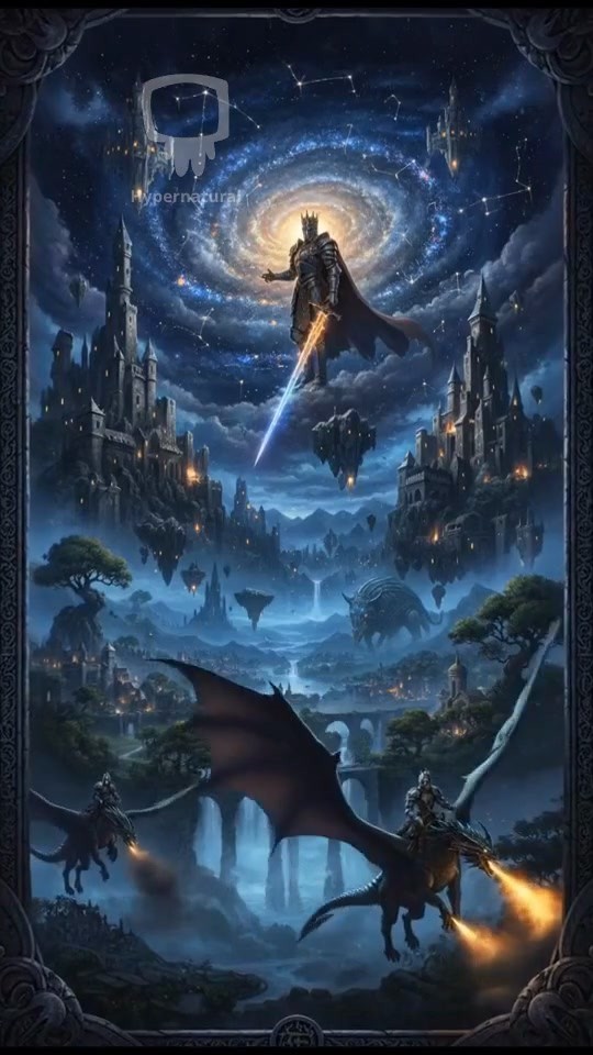 Divine Beginnings: A Cosmic Journey of Light and Life