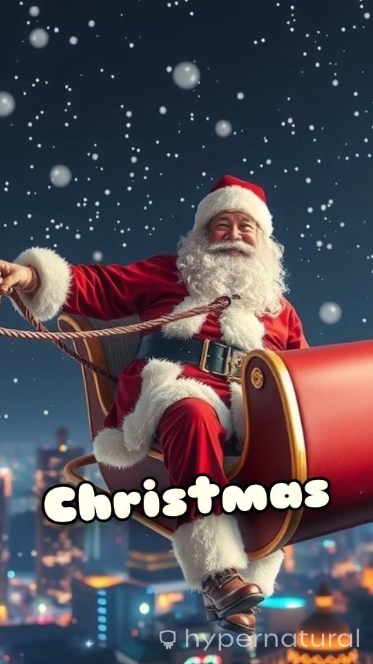 Santa's Plea for Clean Air in Delhi