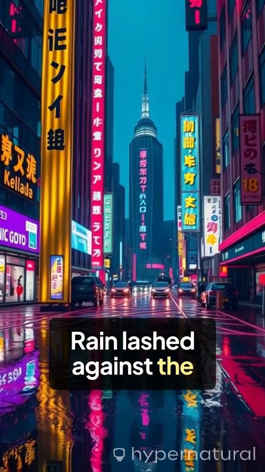 Neon Shadows: A Bladerunner Saga