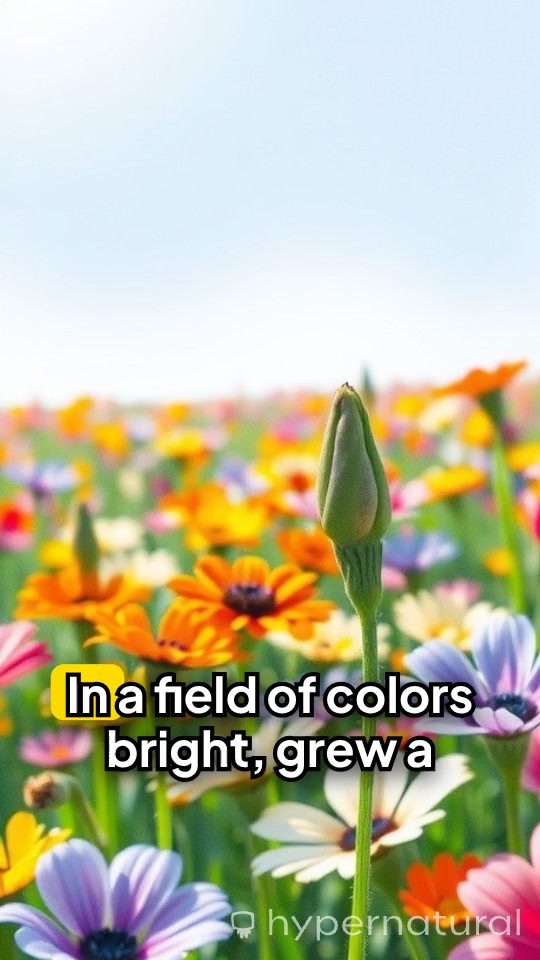 The Radiant Blossom: Embracing Uniqueness