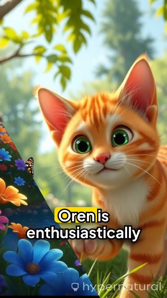 Petualangan Kucing di Taman: Pertemuan dengan Raksasa