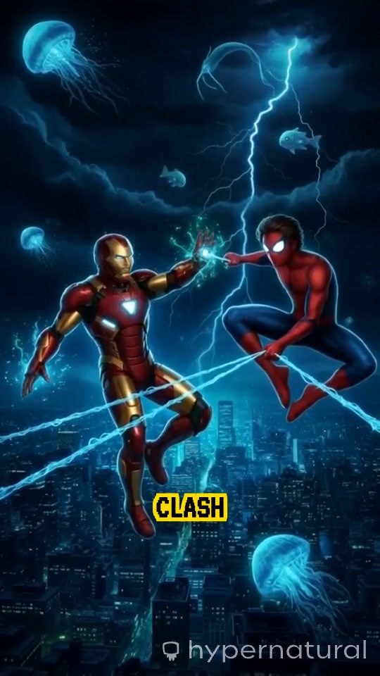 Iron Man vs. Spider-Man: Unmasking the Dark Web