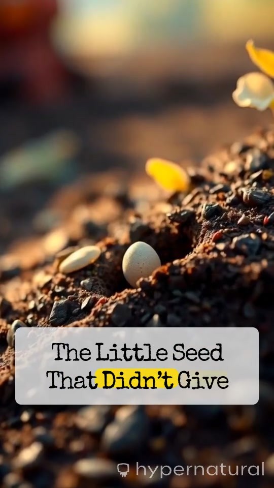 The Little Seed's Journey to Blooming Success