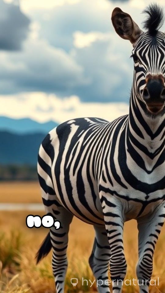 Zebra's Wild Escape: A Call for Help!