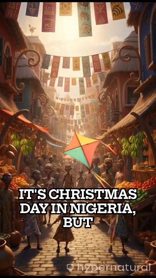 Santa Claus Delivers Joy to Children in Nigeria