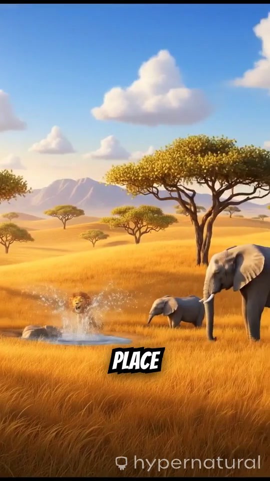 Lions Crossing River to Protect Cubs from Crocodiles