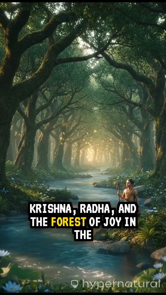 Krishna and Radha: The Joyful Adventures in Vrindavan