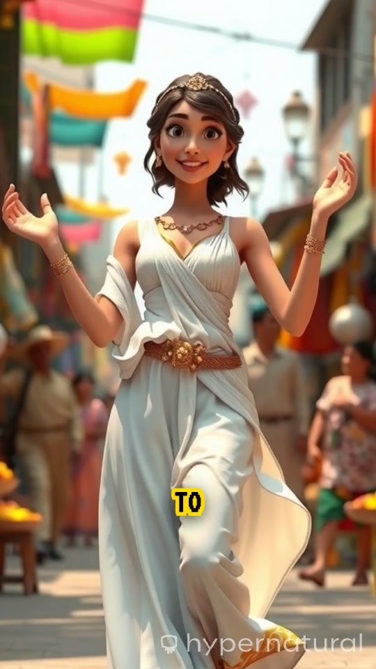 Russian Girl in Punjabi Dress Rates Street Food Vendors