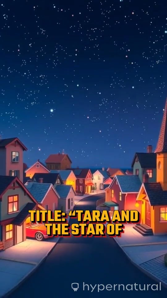 ✨ Tara and the Shining Star of Kindness 🌟