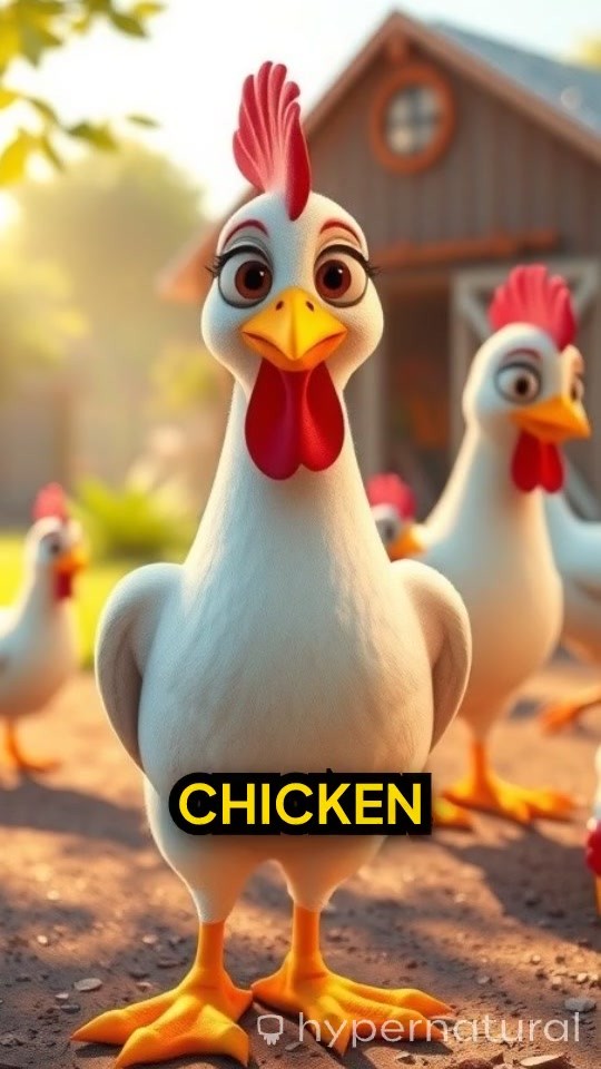 Bobo the Chicken Forgets to Cluck!