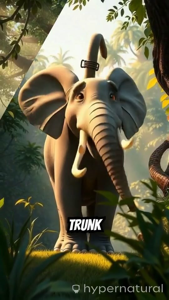 Barnaby's Long Trunk: A Superpower!