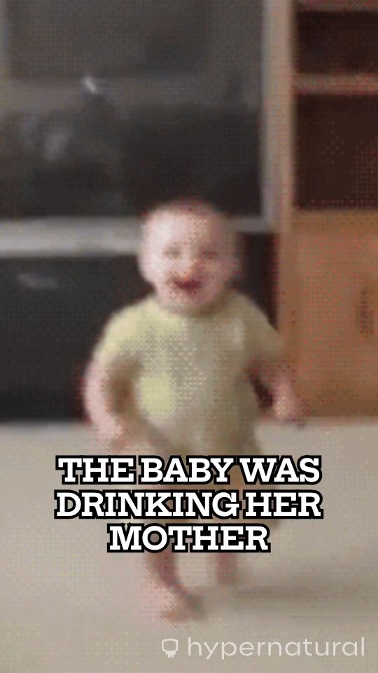 Baby Feeding from Mother