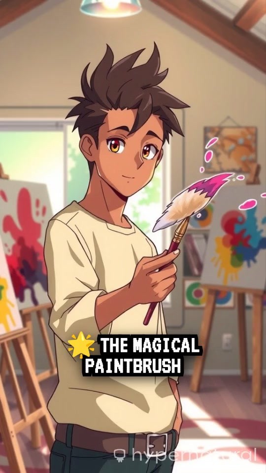 The Magical Paintbrush: A Tale of Kindness and Imagination