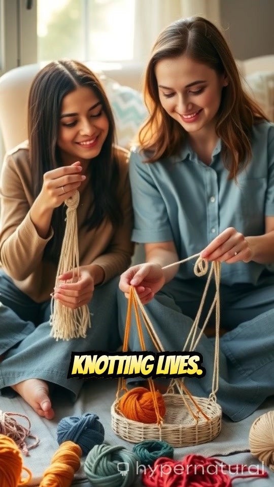 Knotting Lives: Macrame and Community