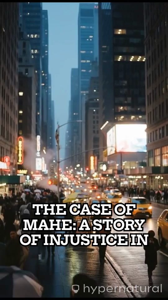 The Case of Mahe: A Story of Injustice