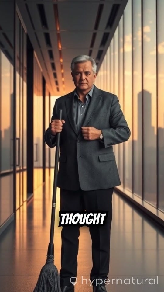 The Unsung Hero: The Janitor Who Saved the Company