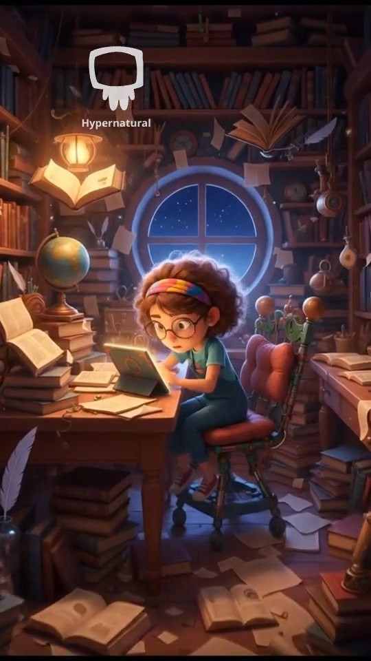 From Blank to Bold: Elara's Journey