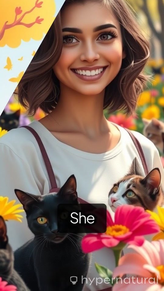 Tia and Her Adorable Animals