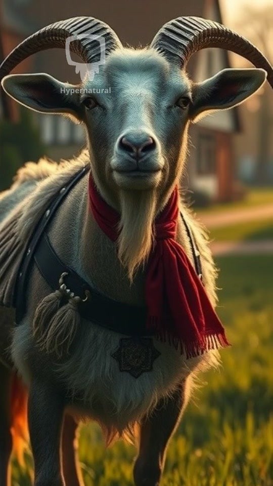 The Goat's Gamble with the Lion