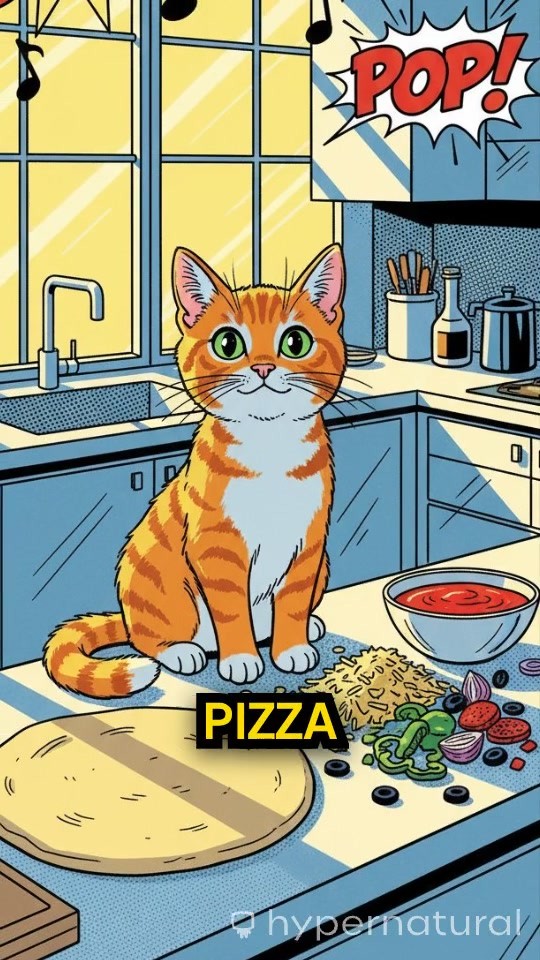 Chef Whiskers' Pizza Cat-astrophe!