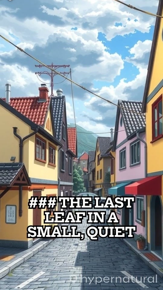 The Gift of Hope: The Last Leaf