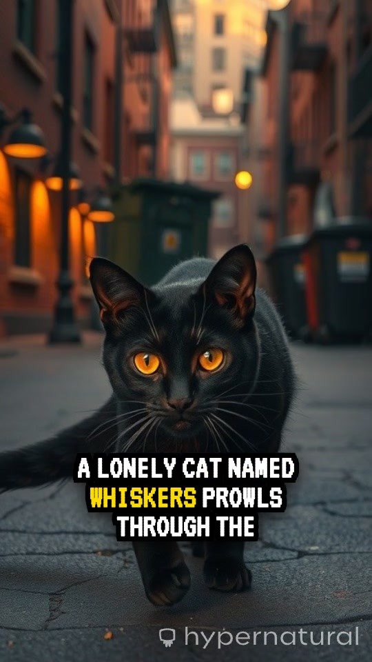 A Lonely Cat's Journey to Friendship and Home