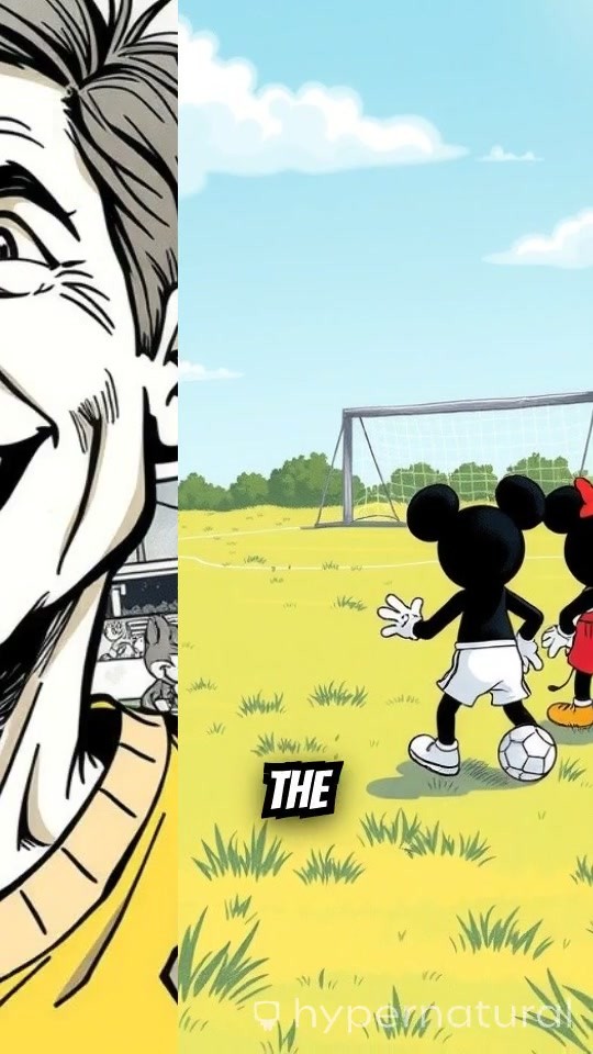 Mickey's Winning Goal in the Final Moments