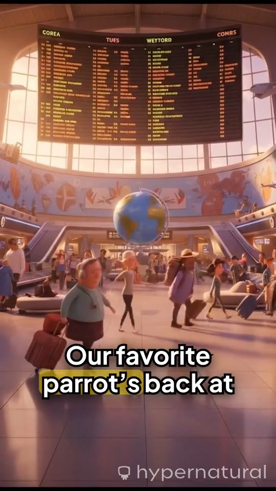 Packed Like a Parrot