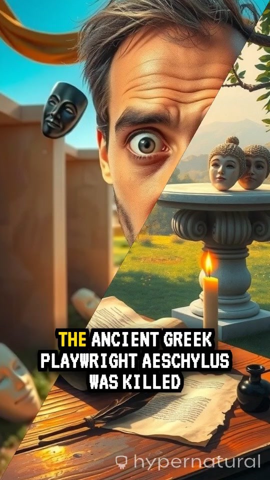 The Unfortunate Death of Aeschylus: A Tortoise's Tragic Fall