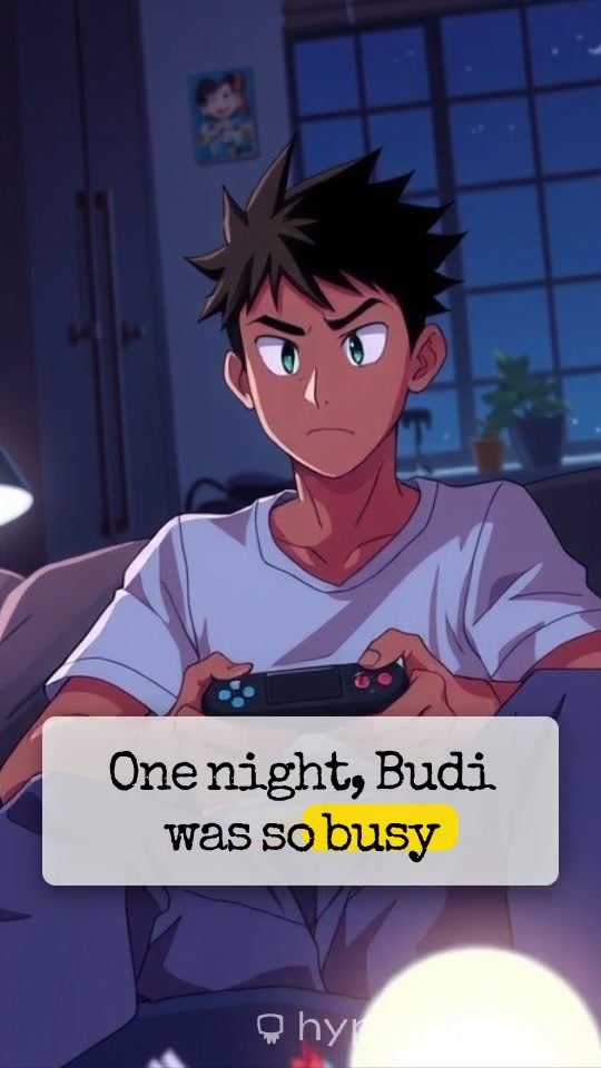 Budi Learns the Power of Sleep