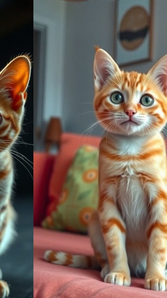 Sneaky Cat's Dance Moves!