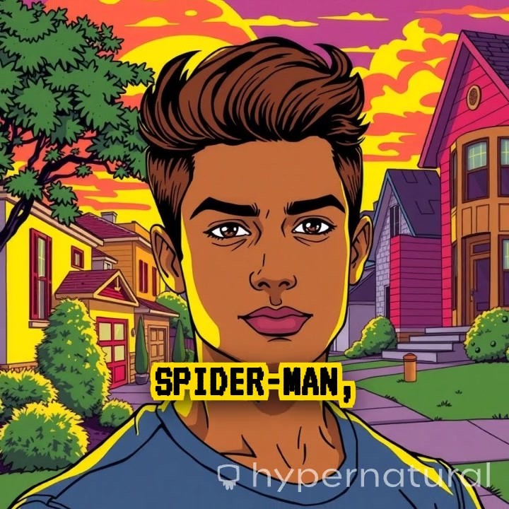 Peter Parker's Transformation into Spider-Man
