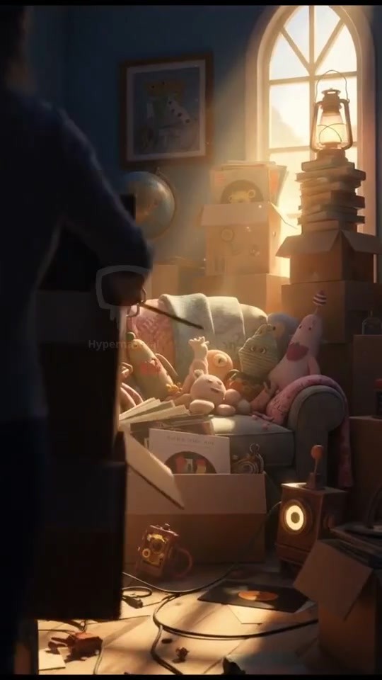 Tom enjoys while Jerry cleans the house