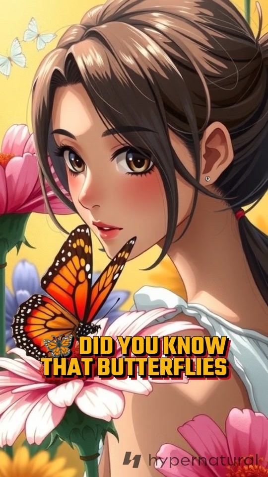 Butterflies Taste with Their Feet! 🦋