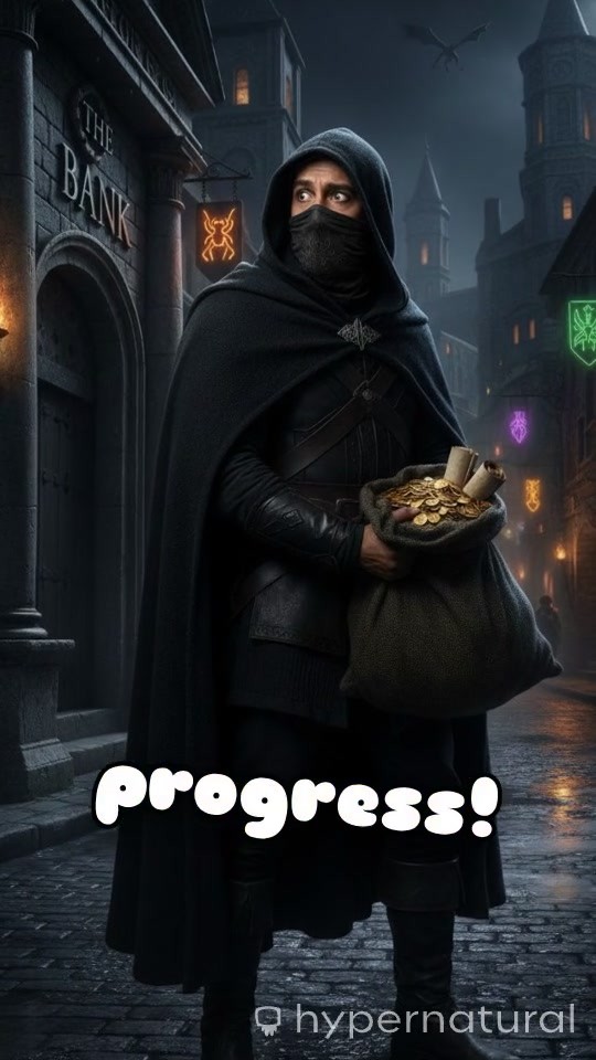 Wolf AI Man Shoots to Catch Robber with Animation